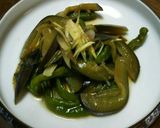 ナスと甘長唐辛子の茹でびたし！作り方5写真
