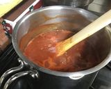 トマトソースとミートソースを同時に作る作り方1写真