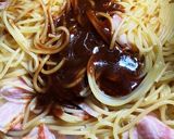 カルディ！まー油和風パスタソースパスタ作り方3写真