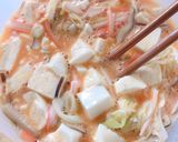 炊飯器で♪ 一丁寄せ生とうふdeかにたま作り方6写真