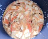 炊飯器で♪ 一丁寄せ生とうふdeかにたま作り方7写真