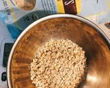 【低糖質】バナナとオートミールのクッキー作り方1写真
