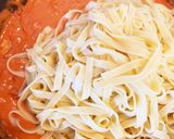 子供も大好き♪トマトクリームパスタ☆作り方9写真
