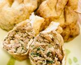 さば味噌おからの巾着包み作り方5写真
