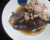 簡単！茄子と豚バラ肉の煮物♪作り方7写真
