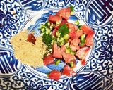 冷たいトマトラーメン作り方1写真