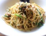mレンジで！鯖（ツナ）缶の和風パスタ作り方7写真