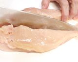 簡単♪鶏むね肉でチキンスティック作り方2写真