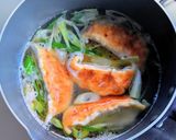 焼き餃子の中華風スープ作り方4写真