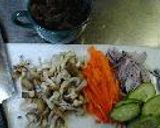 タイ風春雨サラダ・ナンプラーとレモンのドレッシング__Thai Gelatin noodles Salad, Fish oil&Lemon dressing作り方3写真