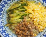 納豆冷麺！たんぱく質たっぷり♪簡単♪作り方4写真