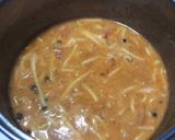 簡単絶品、辛味噌胡麻つけ麺!作り方6写真