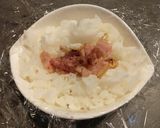 ベーコンおかかチーズおにぎり作り方4写真