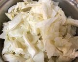キャベツと油揚げの白だし煮作り方3写真