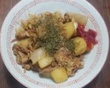 パパッと夕食。ソース肉じゃが作り方8写真
