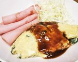 モロヘイヤのオムライス作り方6写真