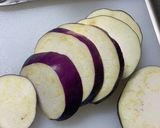 丸茄子のサルサチーズ焼き作り方2写真