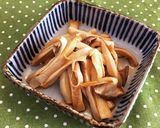 エリンギのカラシ醤油和え作り方4写真
