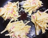 お好み焼き風じゃがいものとろけるチーズ焼作り方2写真
