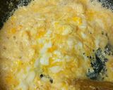 簡単　味噌味　いりたまご　ほんだし活用術作り方4写真