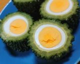 簡単！丸ごとエッグゴーヤー作り方6写真