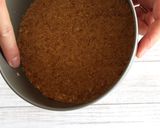 大人の味♪塩キャラメルレアチーズケーキ作り方7写真