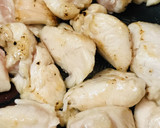 鶏ささみの炒めもの●だし風味煮込みしあげ作り方1写真