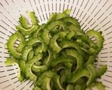 ピリ辛美味しい☆麻婆ゴーヤ作り方1写真