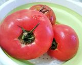 完熟トマトと梨でジュ〜ッス(^^♪作り方1写真