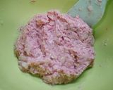 簡単！ミニチーズハンバーグ+オートミール作り方3写真