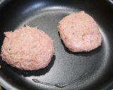 簡単！ミニチーズハンバーグ+オートミール作り方4写真