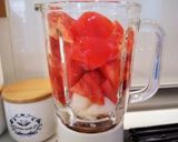 完熟トマトと梨でジュ〜ッス(^^♪作り方10写真