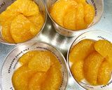 2層スイーツ♬みかんゼリーと牛乳寒天♪作り方5写真