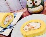 桃をたっぷり使ったサマーロールケーキ☆作り方19写真