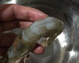 アメリカごはん☆海老のレモンバターソテー作り方1写真
