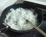 千切り大根の白だし炒め作り方1写真