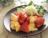 トマトと卵の甘味噌和え作り方10写真