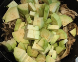 鯖と狩留家茄子と舞茸のトマト煮作り方4写真