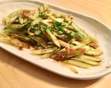香味セロリ*ニンニクオイルがけ作り方5写真