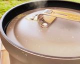 キャンプ炊飯　ターメリックライス　カレー作り方3写真