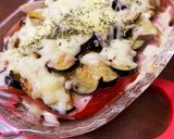 重ねて焼くだけ！ナストマベーコンチーズ焼作り方3写真