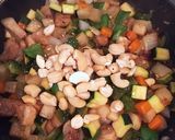 野菜とカシューナッツのオイスターソース炒作り方13写真