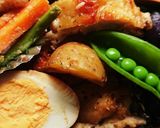 お弁当★スタミナ鶏もも肉★柔らか塩レモン作り方5写真