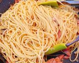 ☆青じそチューブの和風トマトパスタ☆作り方4写真