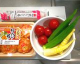 寒天で簡単◎夏の冷やしおでん作り方1写真