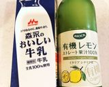 牛乳 de カッテージチーズ作り方1写真