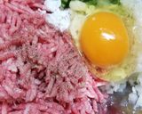 お二人さんの☆ニラハンバーグ中華風!作り方2写真