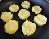 *コーン入りじゃがいも餅*作り方3写真