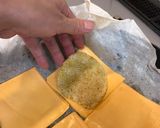 お米でチーズせんべい③ カレーチーズ味作り方5写真