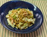 和風で旨味◎子供も喜ぶ！揚げ玉焼きそば作り方5写真